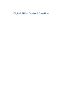 Image of Digital Skills: Content Creation