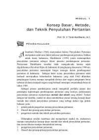 Image of Konsep Dasar, Metode, dan Teknik Penyuluhan Pertanian